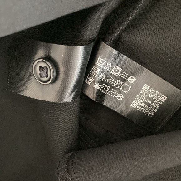 Zara High-Waist Pleat Front Poplin Hem Menswear Style Trousers - Picture 11 of 12